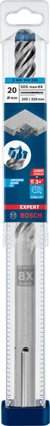 Poravasaranterä Bosch EXPERT SDS max-8X, 20 x 200 x 320 mm