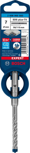 Poravasaranterä Bosch Expert SDS plus-7X 7x50x115mm