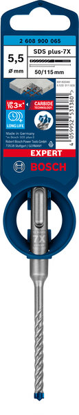 Poravasaranterä Bosch Expert SDS plus-7X 5,5x50x115mm