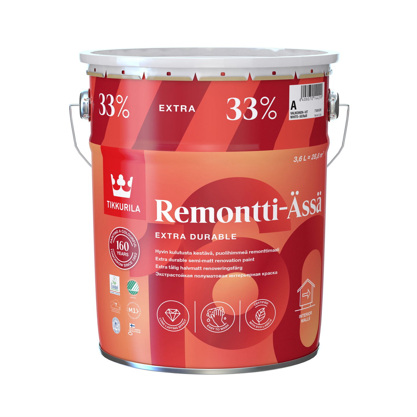 Remontti-Ässä C 3,6l puolihimmeä remonttimaali - K-Rauta