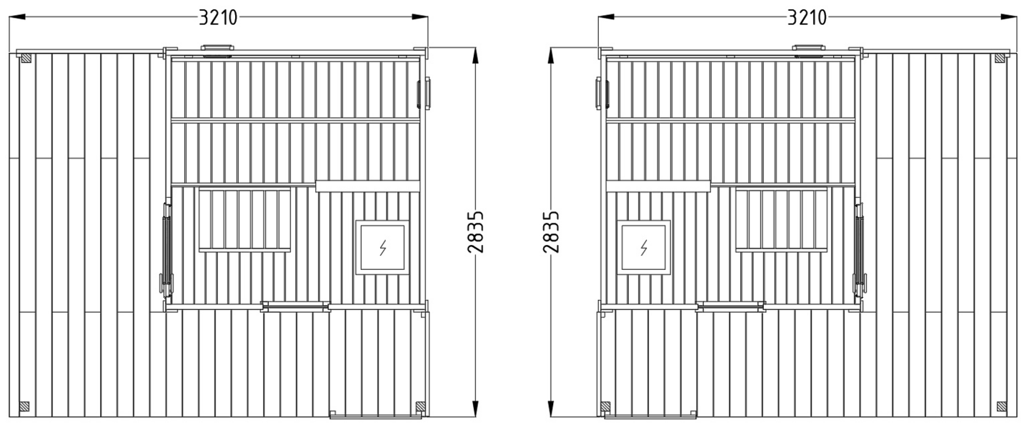 Pihasauna Harvia Solide Compact