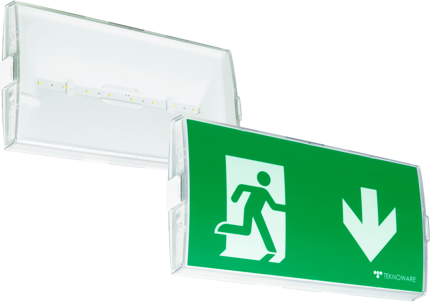 Turvavalaisin Teknoware Combo 24-230vac/dc IP40