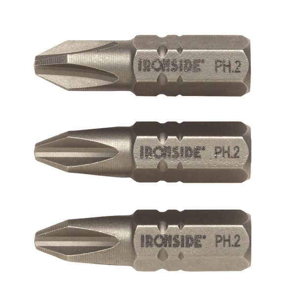 SKRUVBIT PH2 25MM 3DEL IRONSIDE