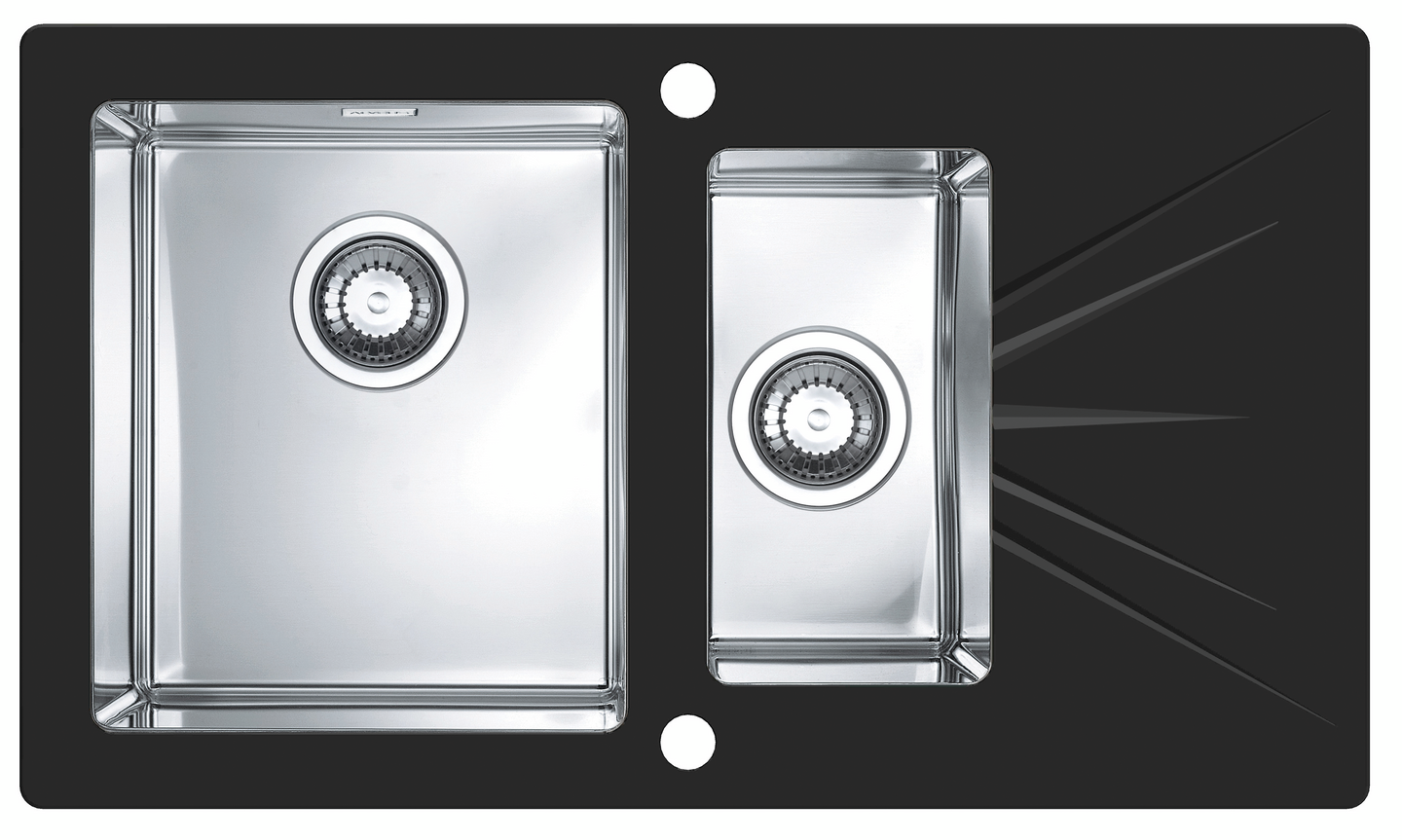 Keittiöallas Alveus Karat 20 Vasen Lasi