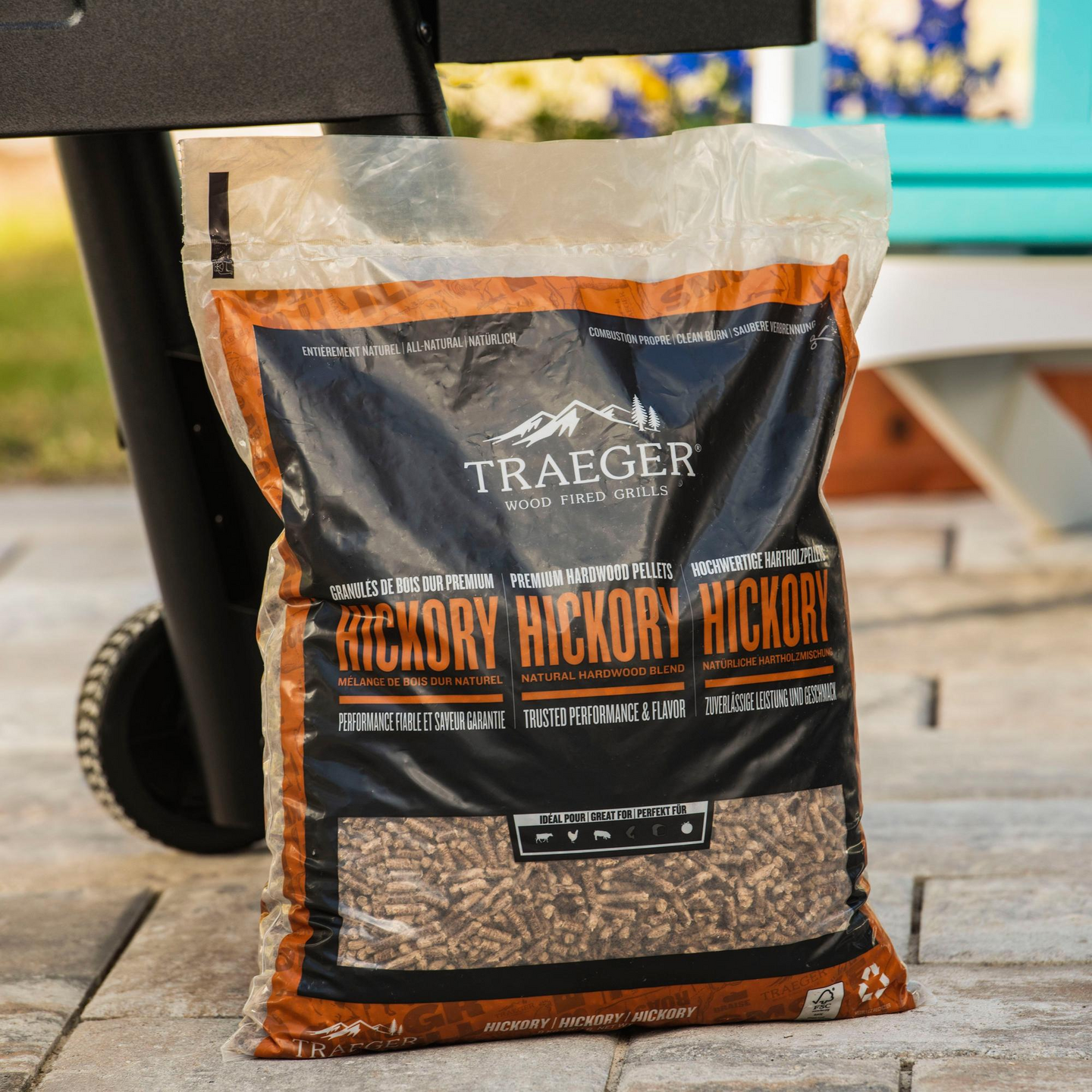 Puupelletti Traeger FSC Hickory 9kg