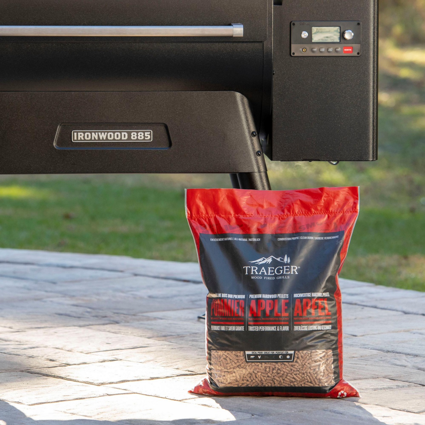 Puupelletti Traeger omena 9kg