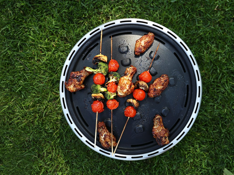 Hiiligrilli Muurikka nokkela savuton musta