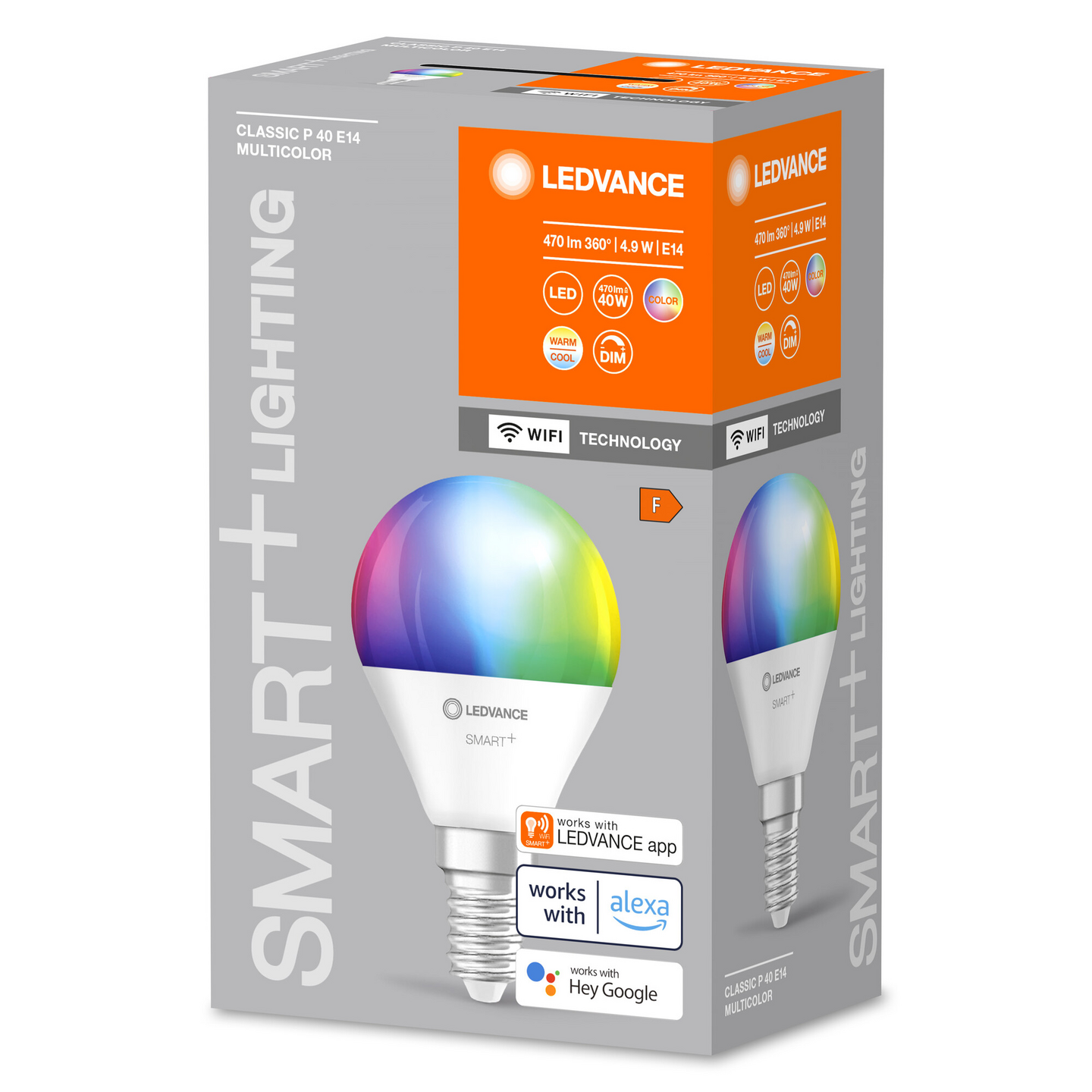 LED LEDVANCE SMART SMART WIFI KLOT 40 RGBW E1 E14