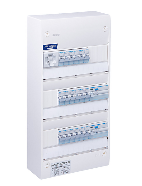 Ryhmäkeskus UTU Pointer pinta 3418 V 35A IP30 polystyreeni