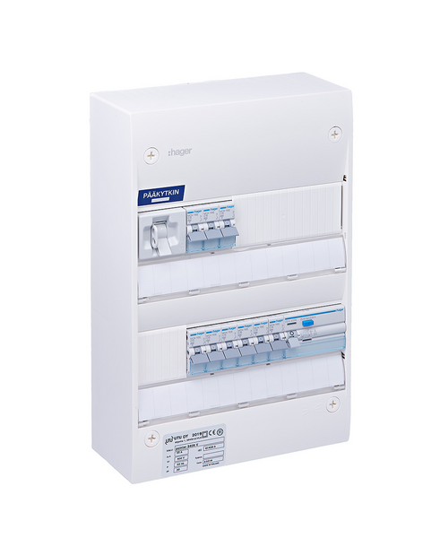 Ryhmäkeskus UTU Pointer pinta 3409 V 35A IP30 polystyreeni