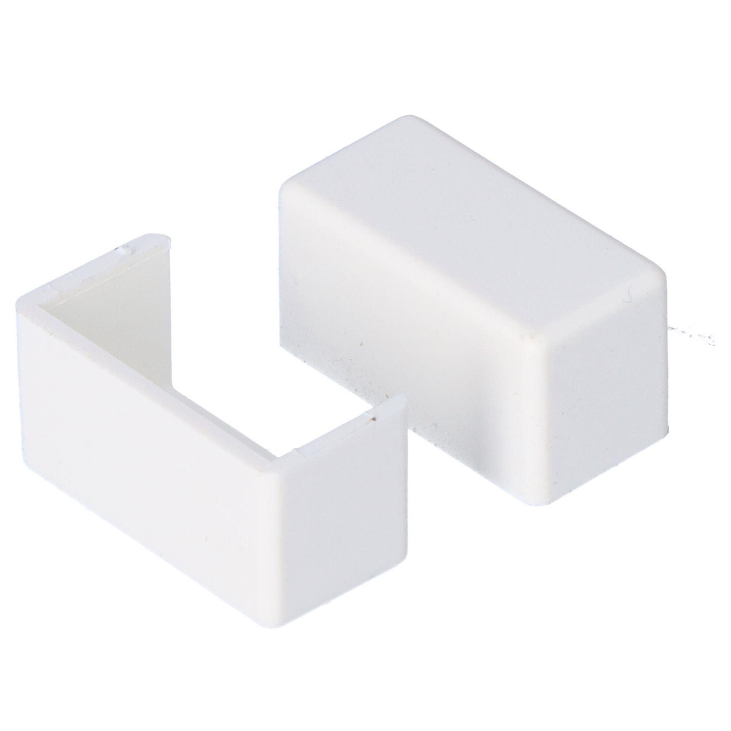 Päätykappale OBO Bettermann HE 10x20mm valkoinen