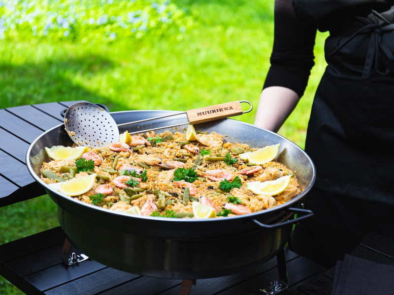 Sähkögrilli Muurikka 2200W ruostumaton pöytämalli