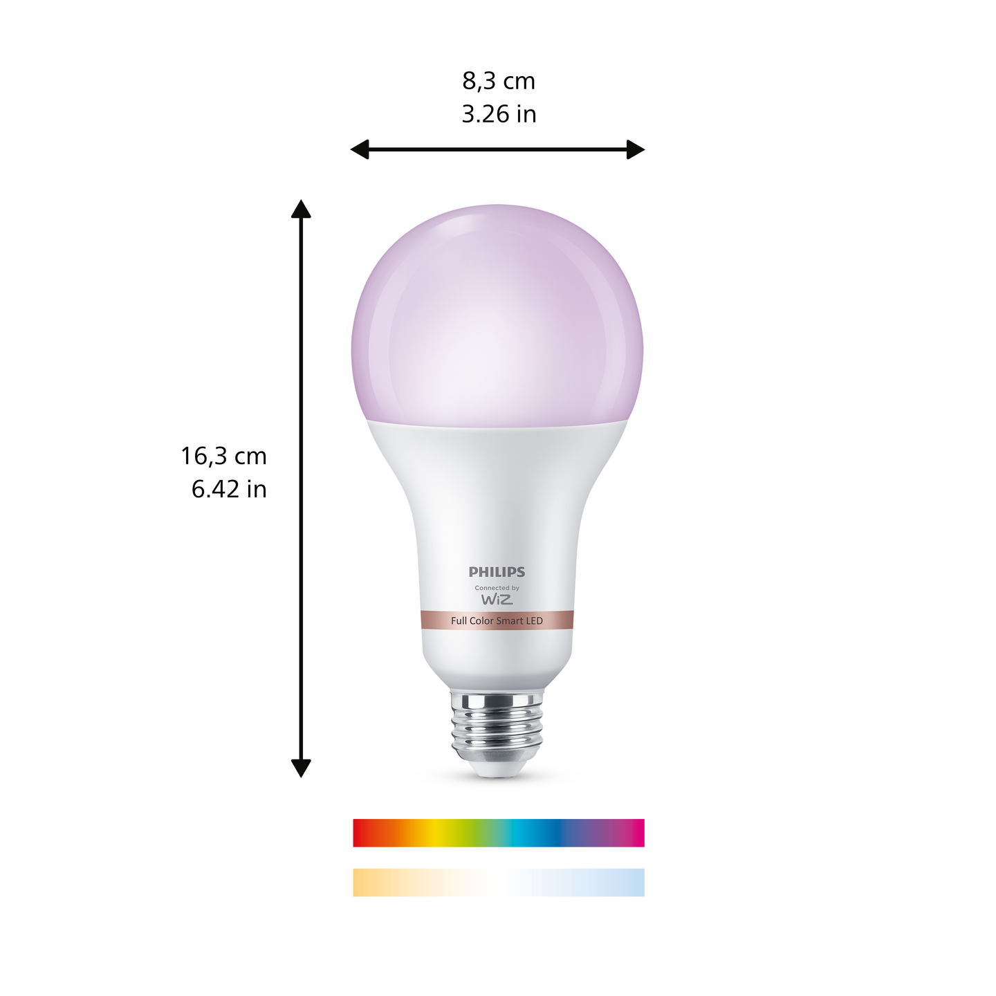 Lamppu Philips Smart led A80 E27