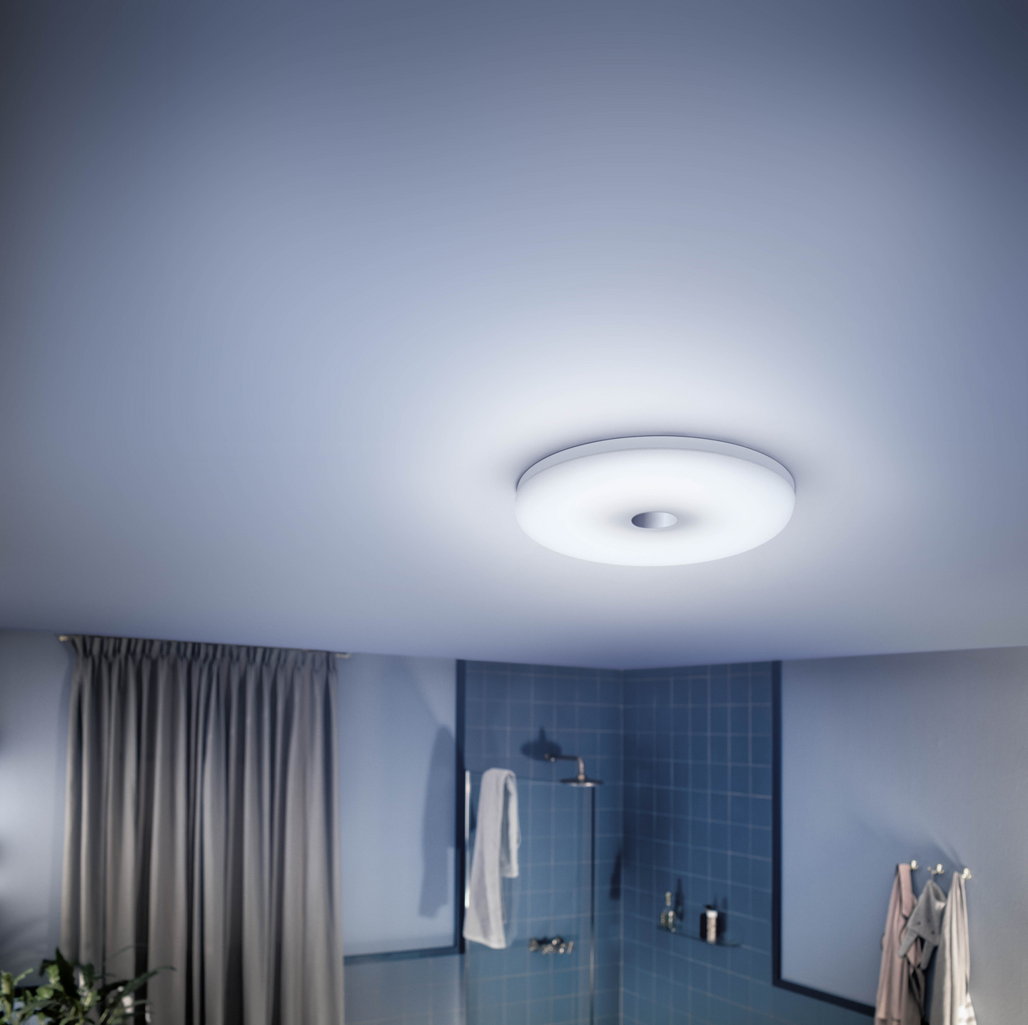 HUE PHILIPS HUE STRAUNA PLAFOND VIT PHILIP, PLAST ARMATUR 2400LM DIMBAR