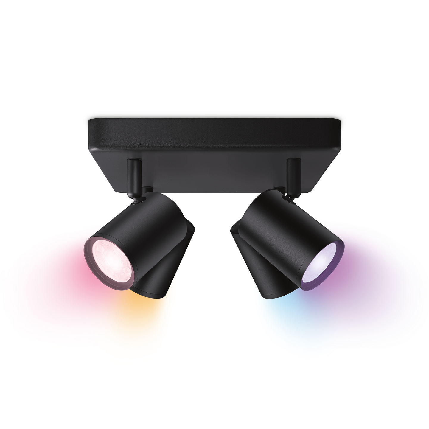 Kohdevalaisin WiZ Imageo musta 4x5W RGB