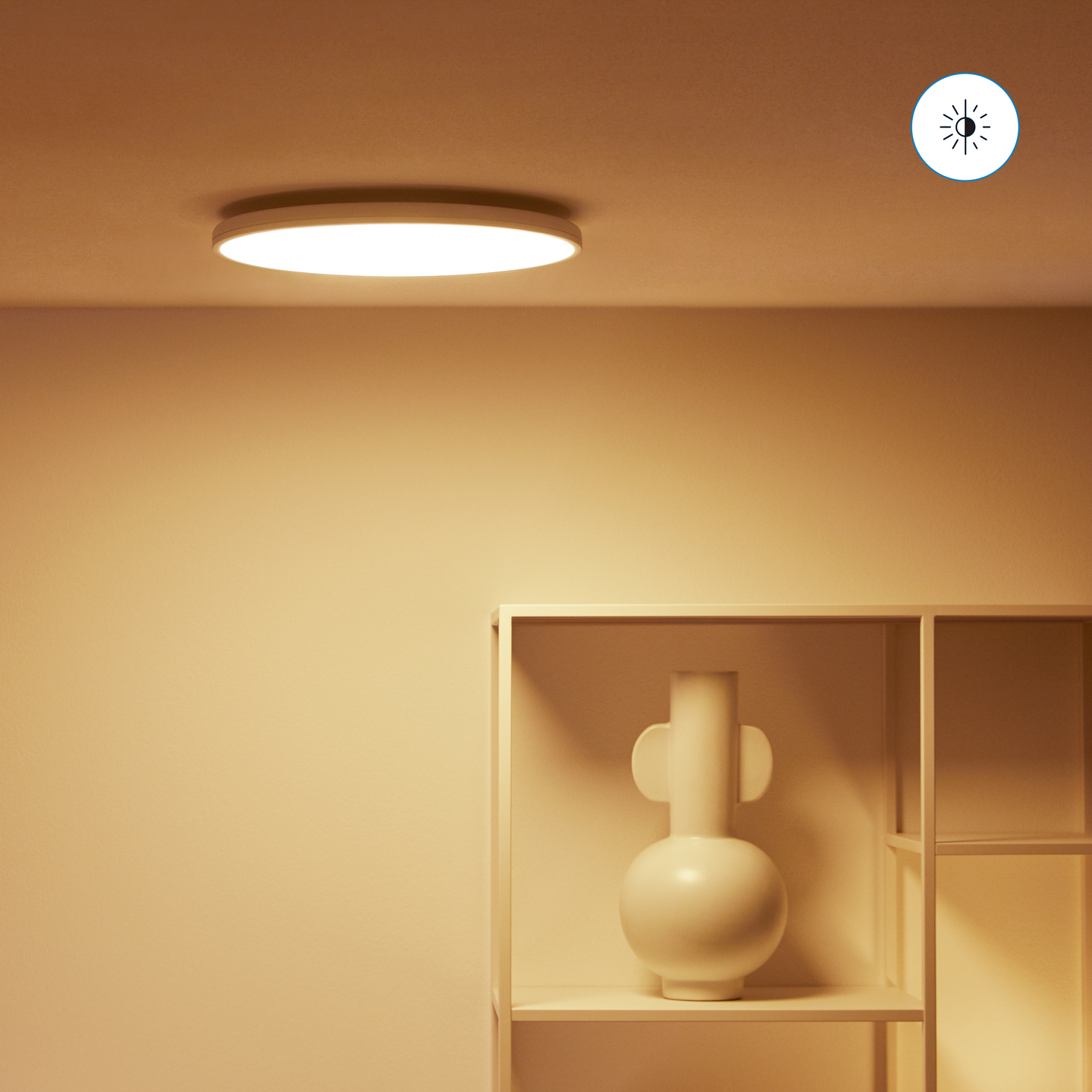 WIZ RUNE PLAFOND 21W VIT FÄRG