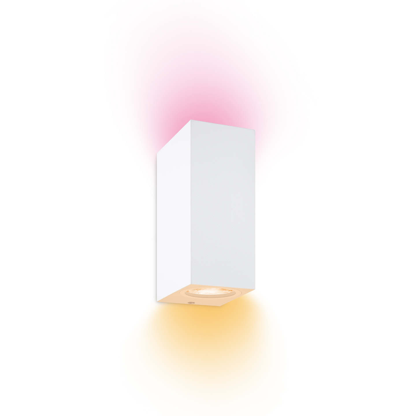 Seinävalaisin WiZ Up&Down valkoinen 2x5W RGB