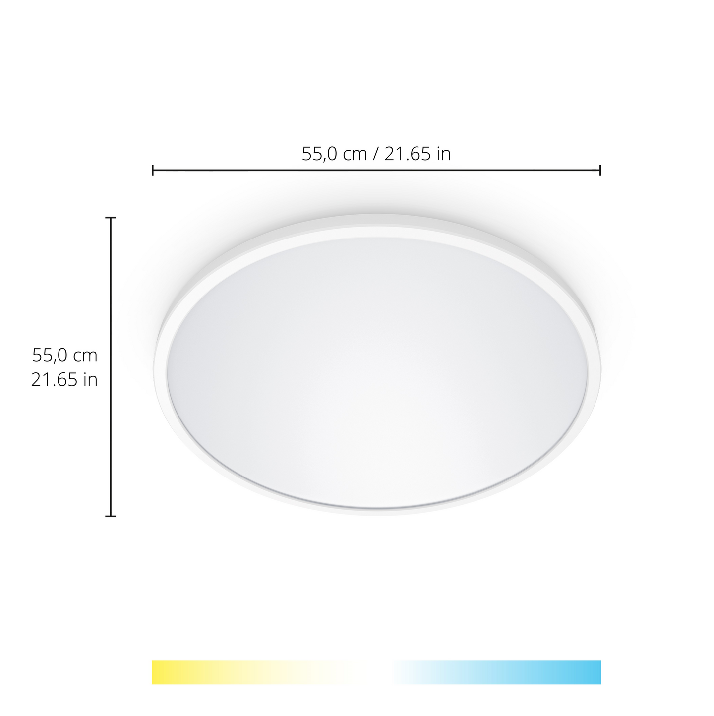 Kattovalaisin WiZ Superslim valkoinen 32W