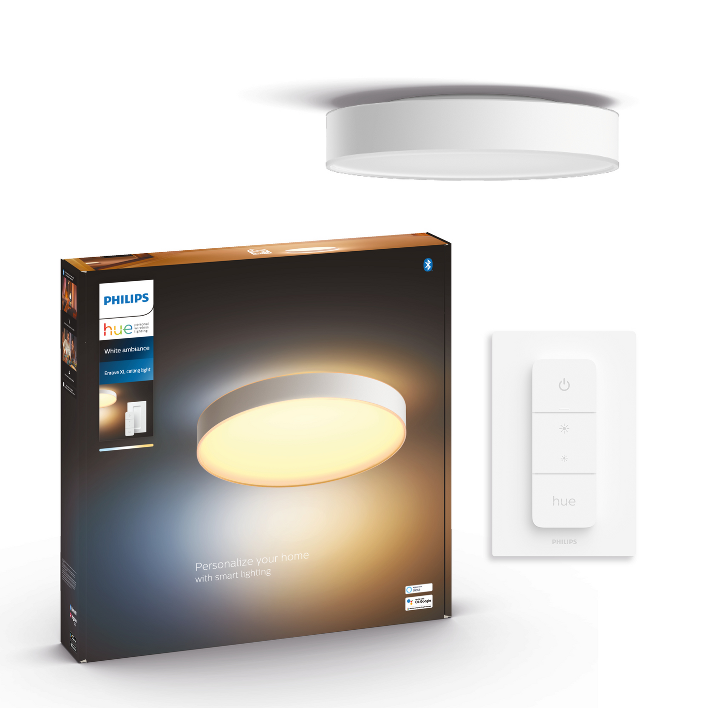 Kattovalaisin Philips Hue Enrave XL valkoinen