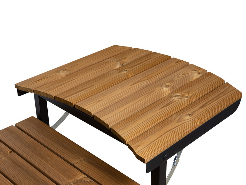 Kesäkeittiövaunu Muurikka maxi lämpökäsitelty mänty