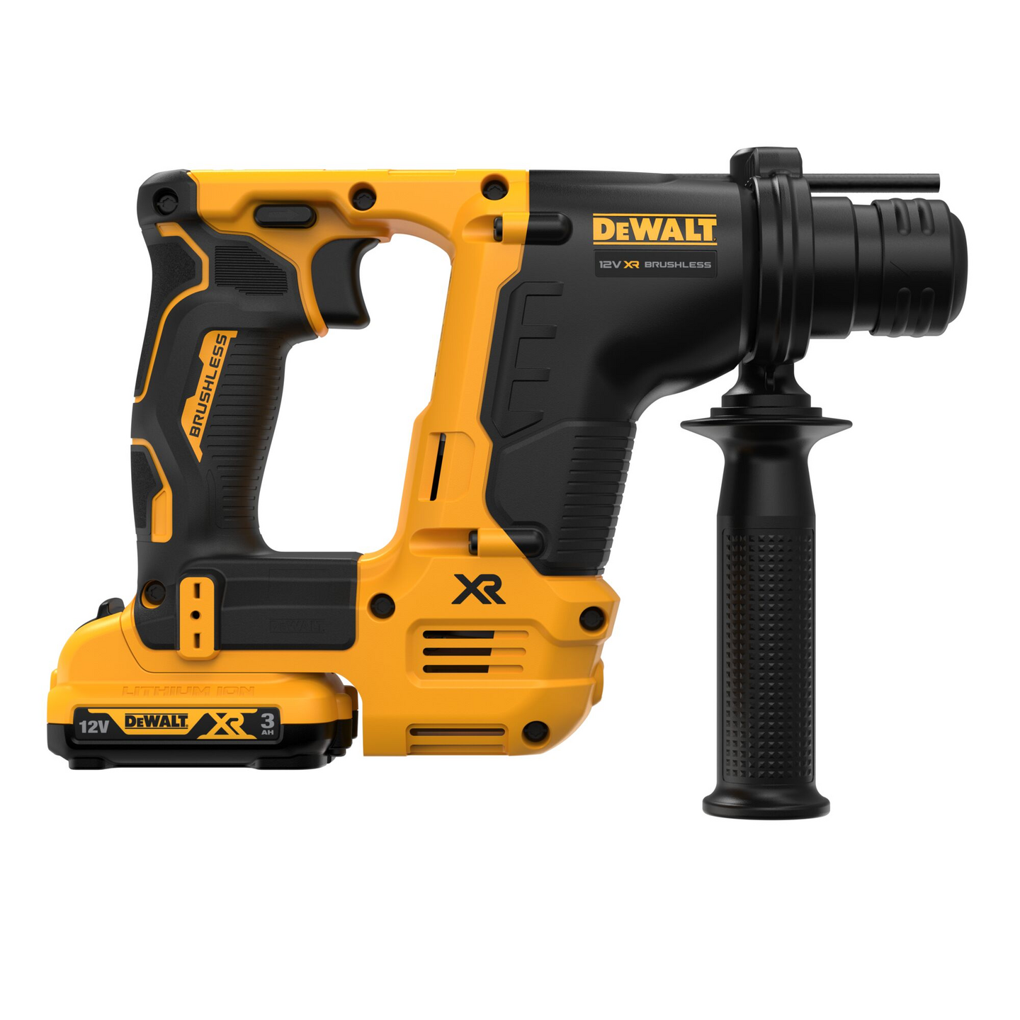 BORRHAMMARE DEWALT DCH072L2-QW 12V XR, SDS+ 14MM 2X3AH