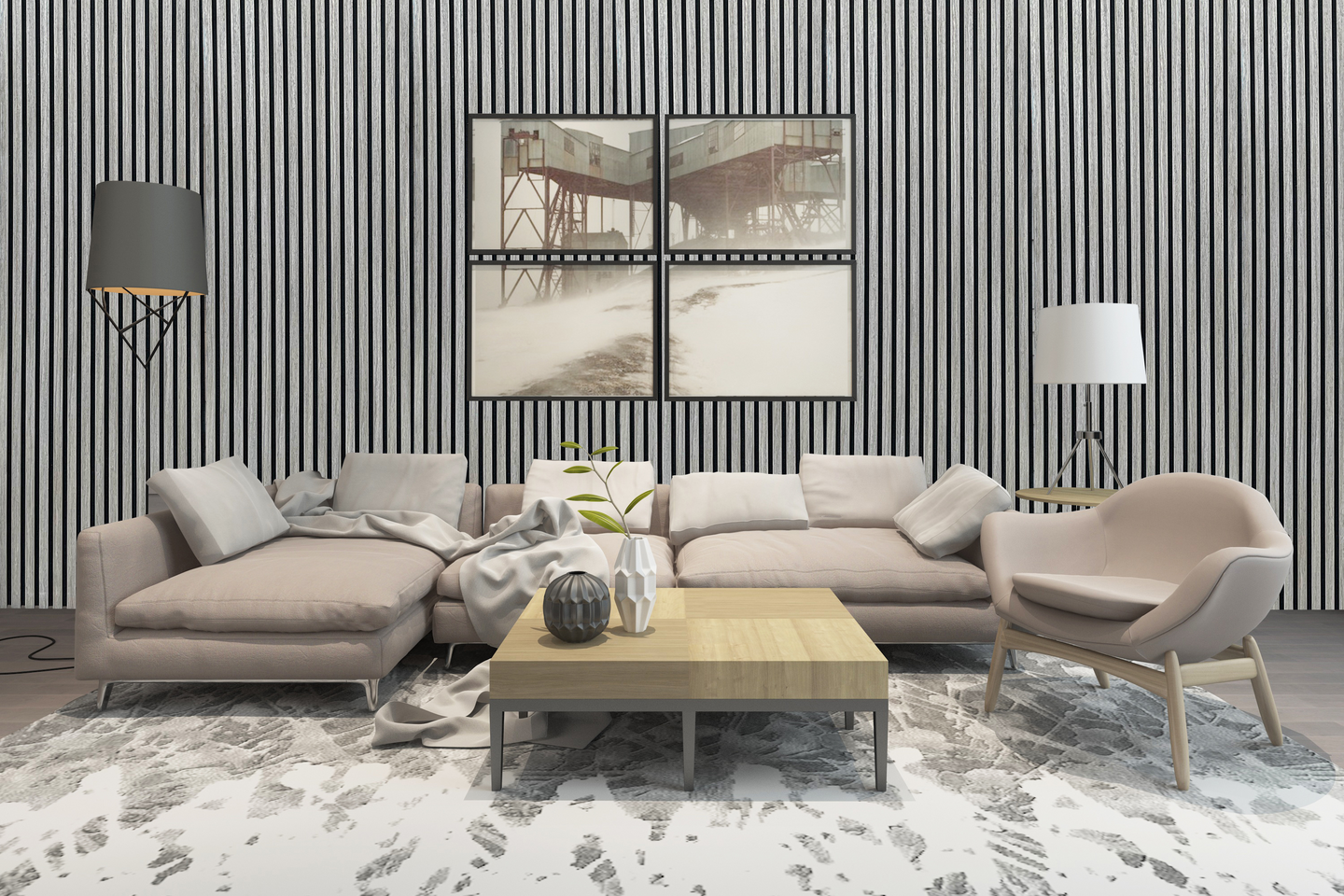 OWL smartwall by nqd AKUSTIKPANEL SMARTWALL 2420X600X21MM