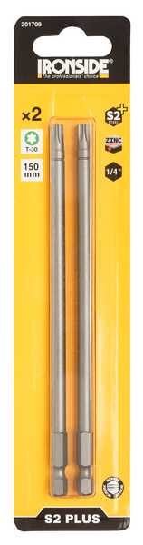 SKRUVBIT IRONSIDE TORX30 150MM 2-DEL