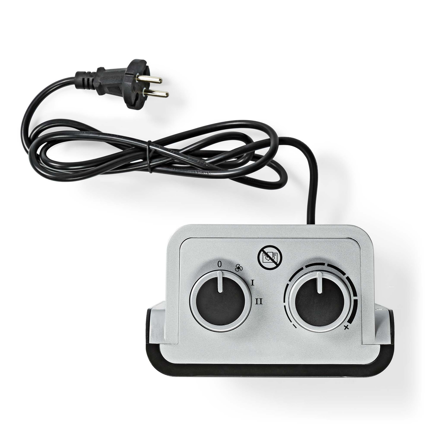 Lämpöpuhallin Nedis keraaminen PTC 1000/1500W säädettävä termostaatti