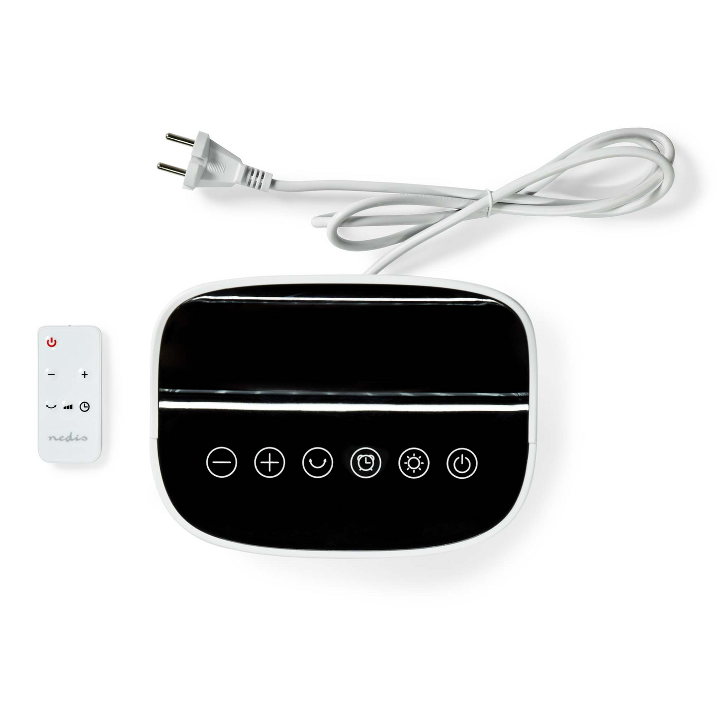 Lämpöpuhallin Nedis keraaminen PTC 1400/2000W säädettävä termostaatti