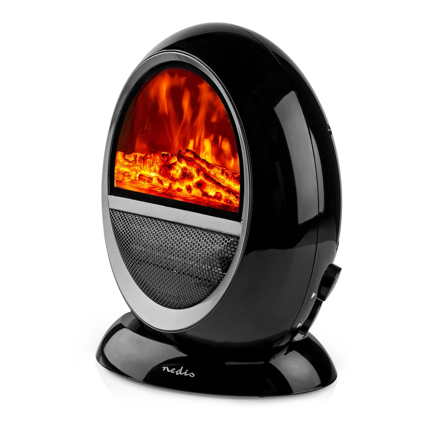 Lämpöpuhallin Nedis keraaminen PTC 1000/1500W säädettävä termostaatti