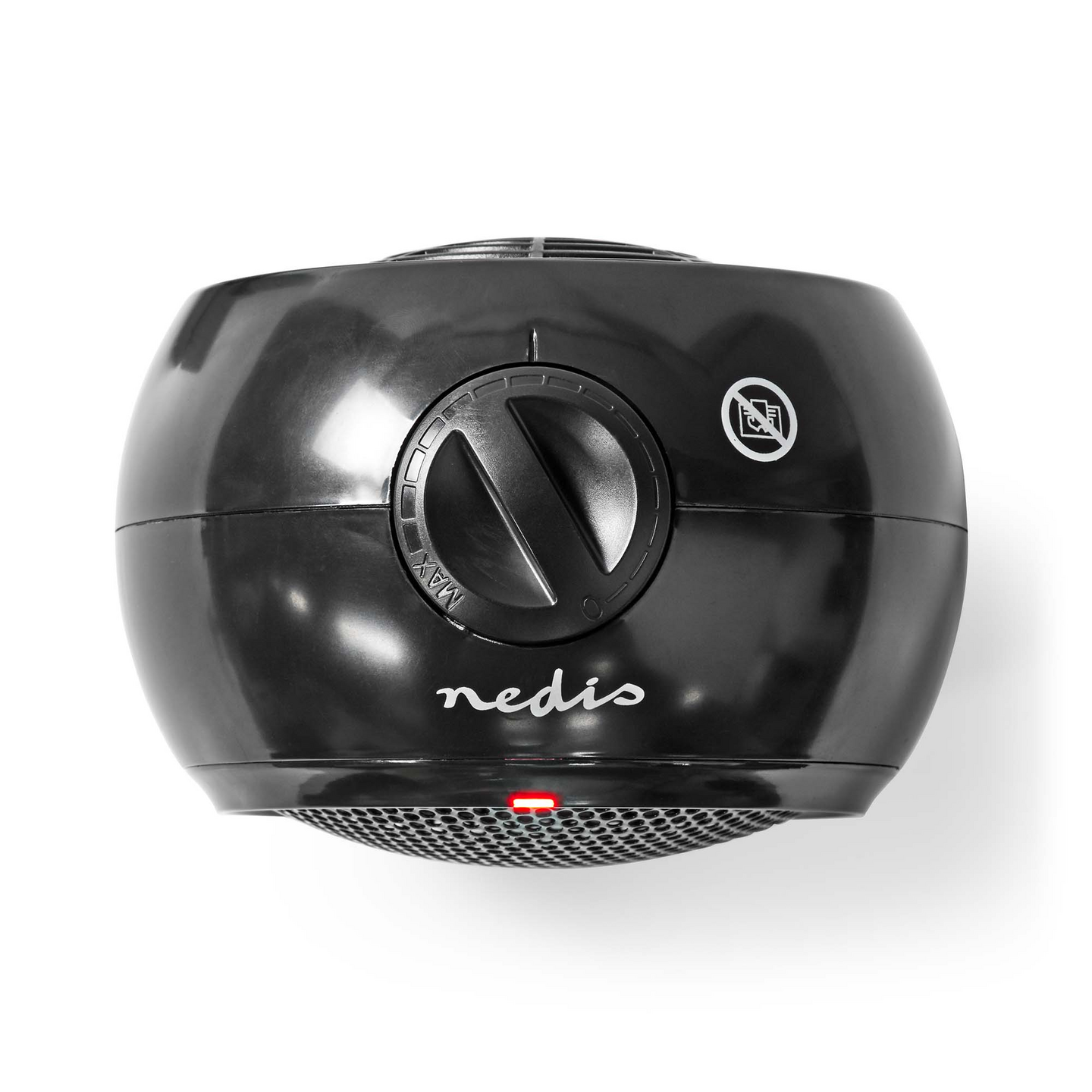 Lämpöpuhallin Nedis keraaminen PTC 500W 1 lämpöasetus säädettävä termostaatti