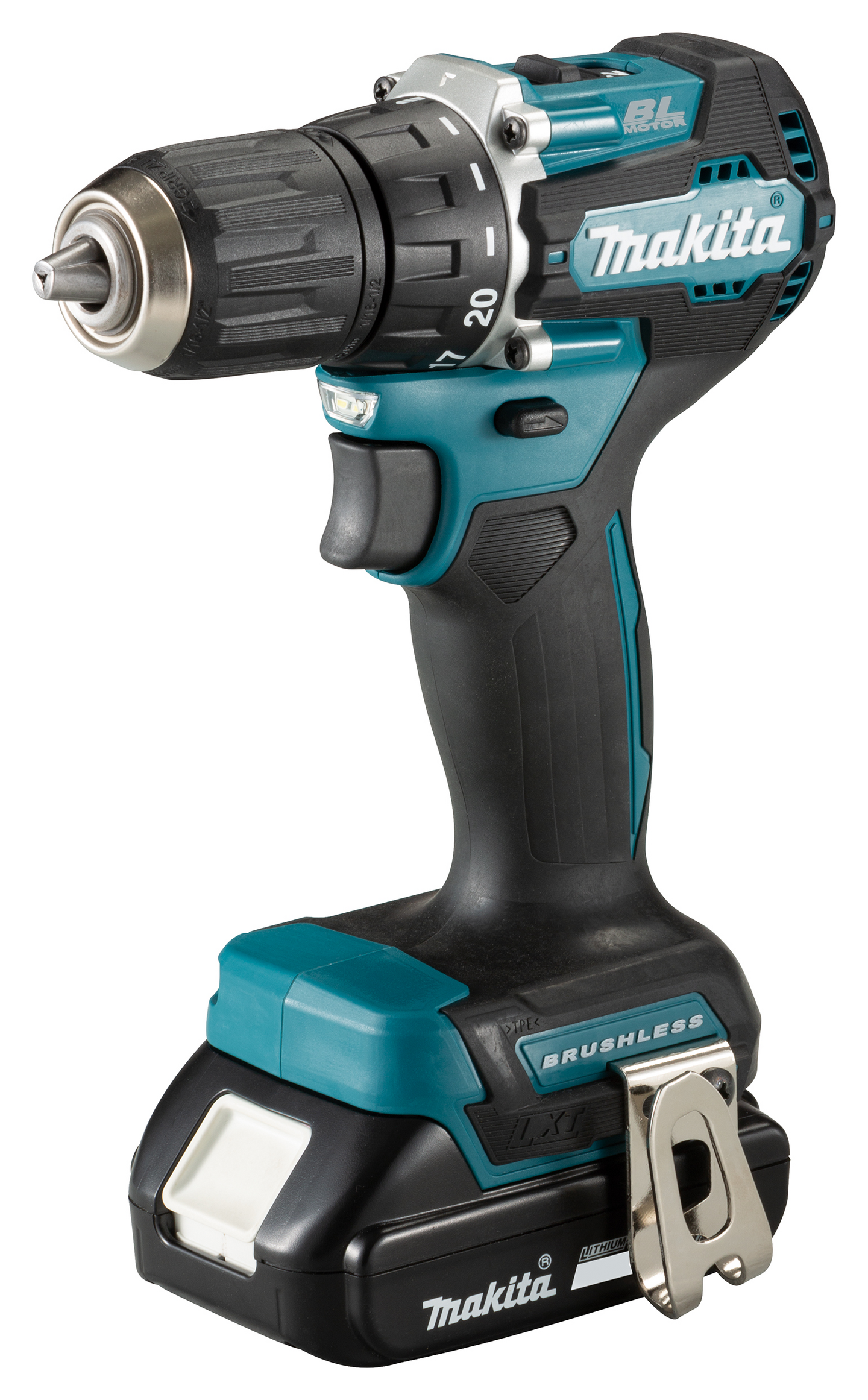 Akkuporakone Makita DDF487RAJ 18V LXT 2x2,0Ah