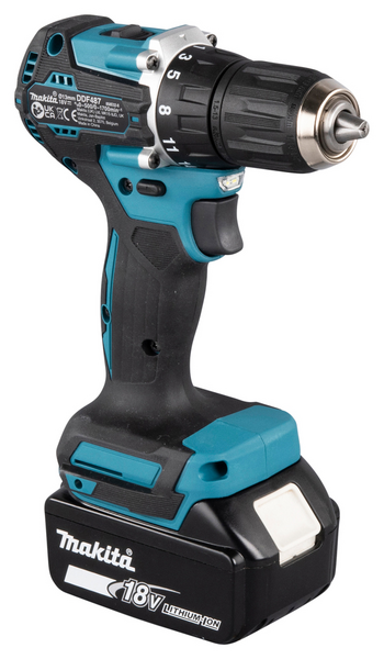 Akkuporakone Makita DDF487RG 18V LXT 1x6,0Ah