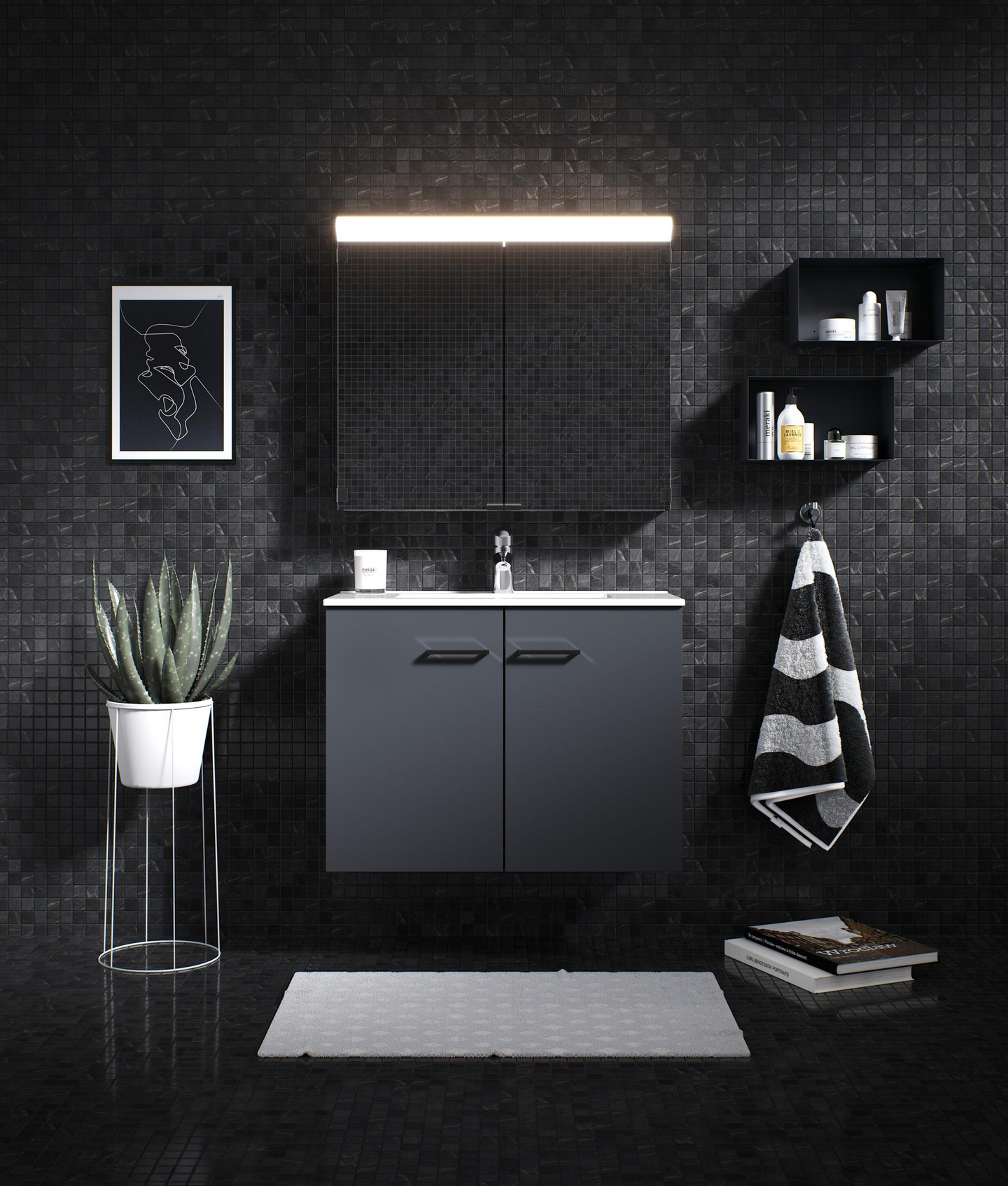 Allas Polaria Stila 600 valkoinen