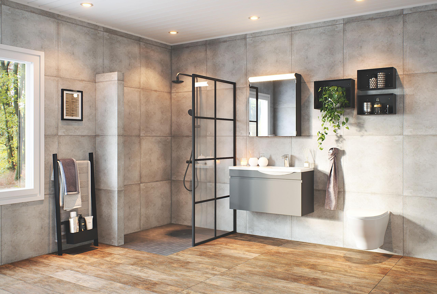 Pesuallas Polaria Laval 900 oikea valkoinen