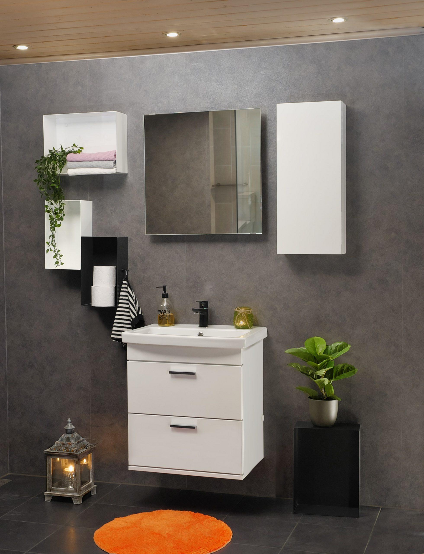 Säilytyslaatikko Polaria Loota 400 valkoinen