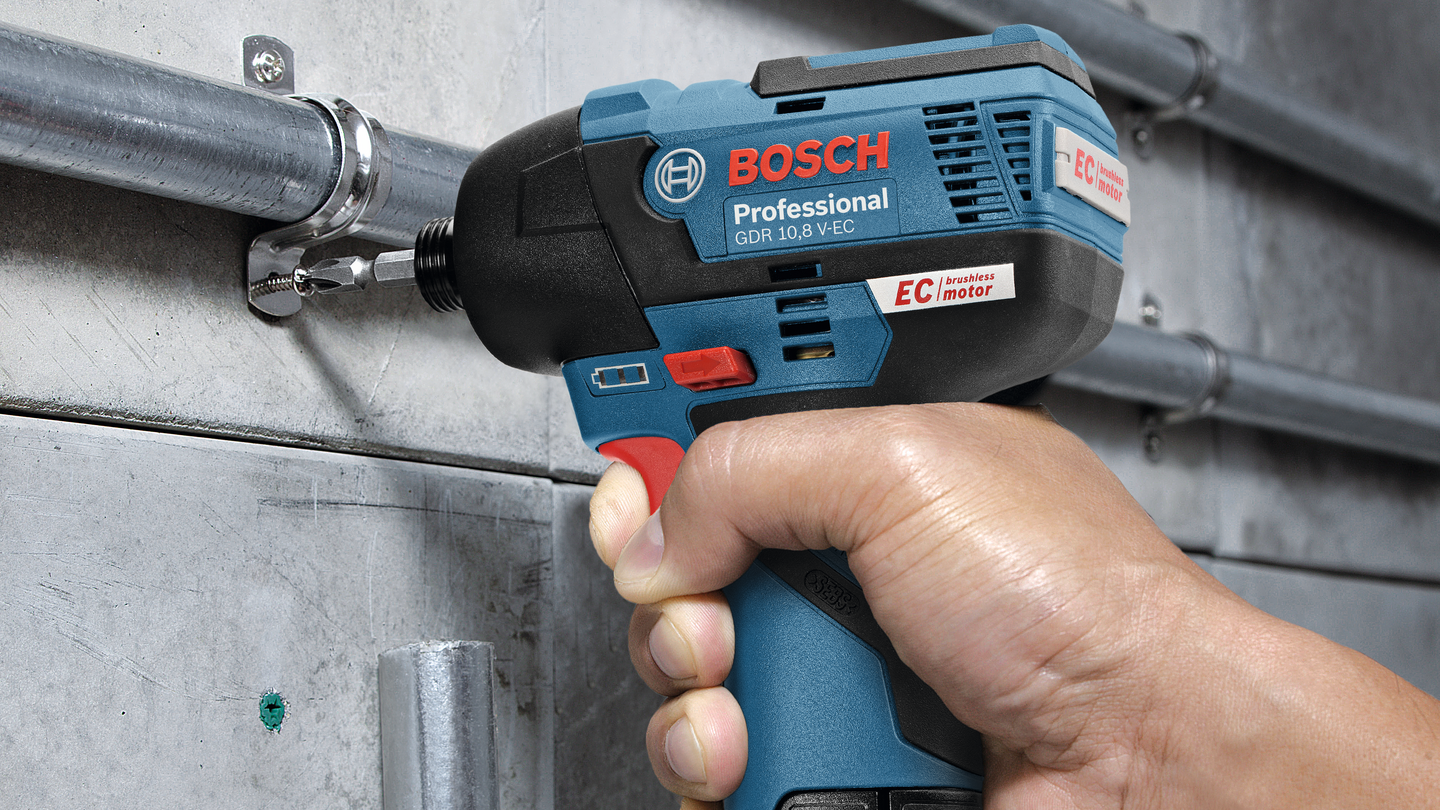 Akkuiskuruuvinväännin Bosch GDR 12V-110 Solo L-Boxx