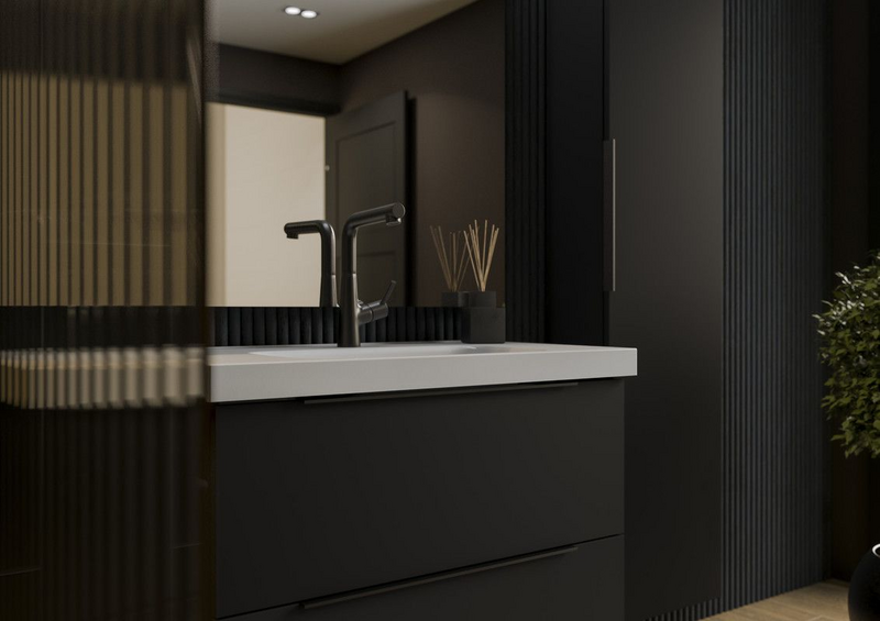 Allaskaappi Temal Stella laatikoilla