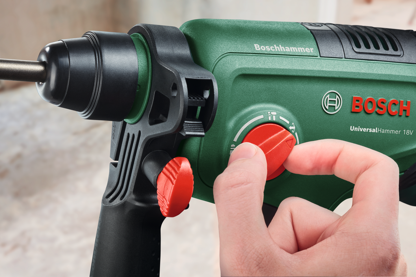 Akkuporavasara Bosch UniversalHammer 18V Solo