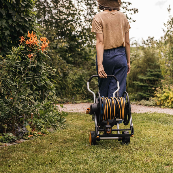 Kärrykastelukela Fiskars XL manuaalinen