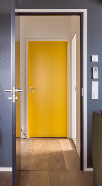 Sisäovi Swedoor Steady 411 lujalaakaovi maalattu valkoinen