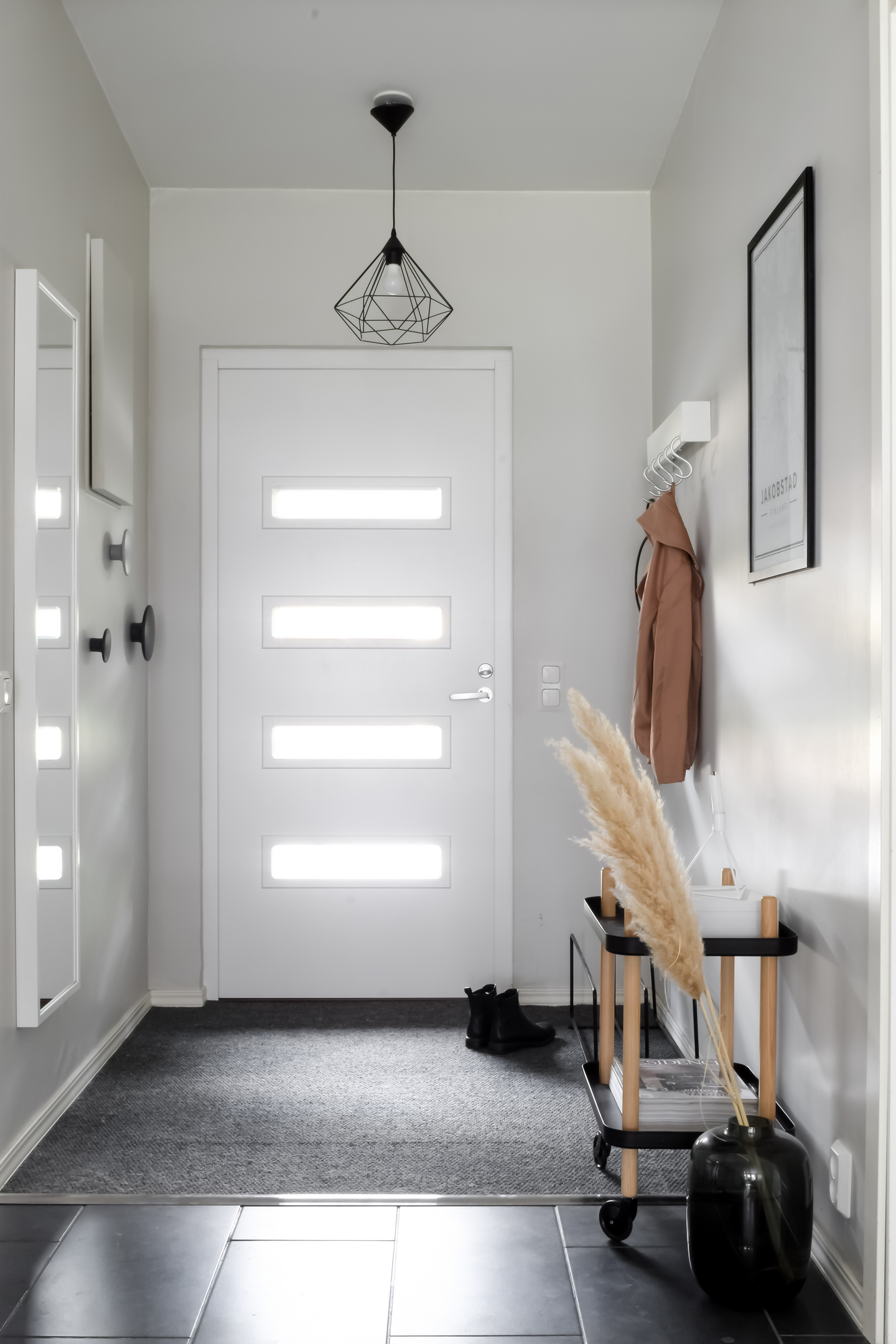 Ulko-ovi Swedoor ECO Salton 10x21 valkoinen