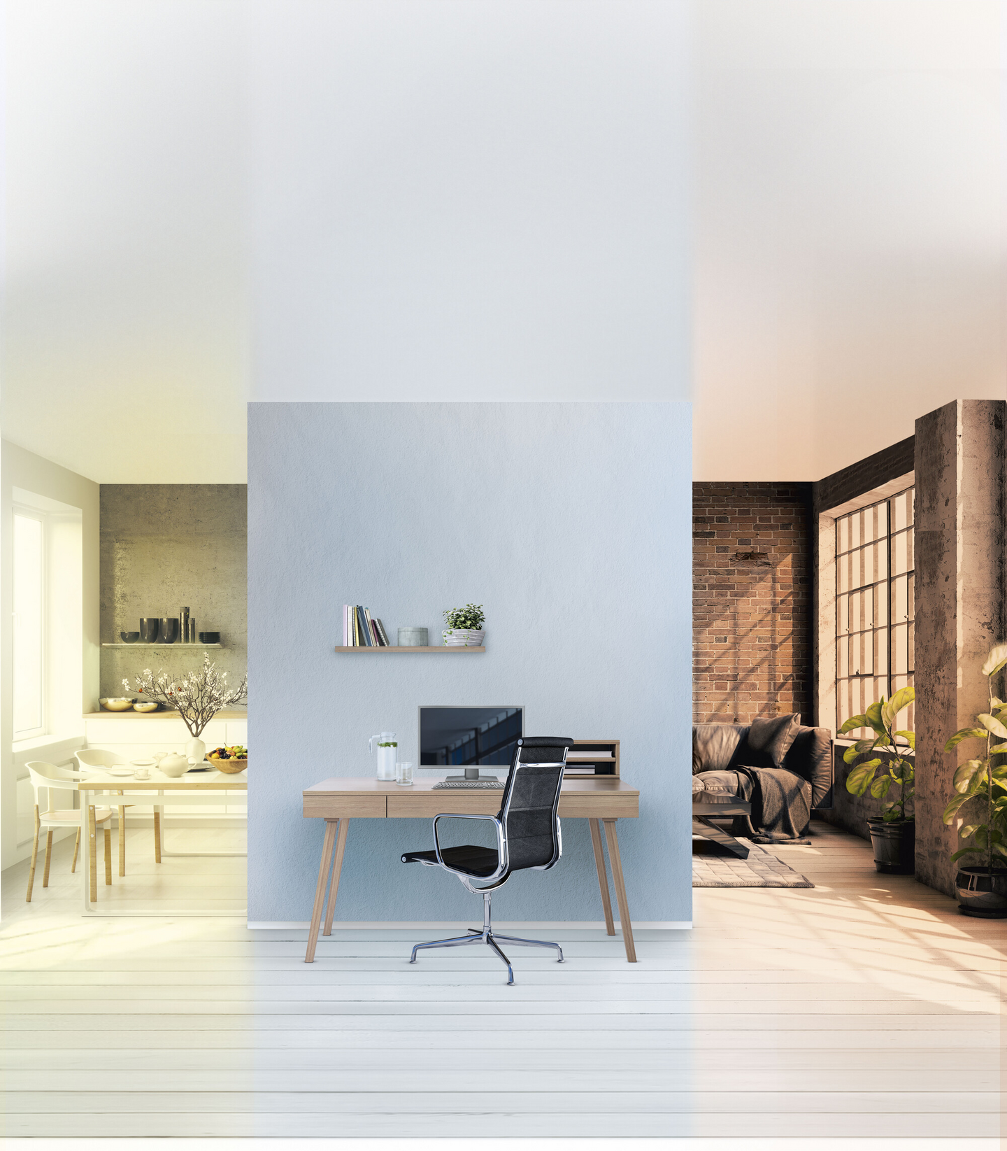 Led-alasvalo LEDVANCE SMART+ SUN@HOME Downlight Slim 120mm TW 700lm 110D