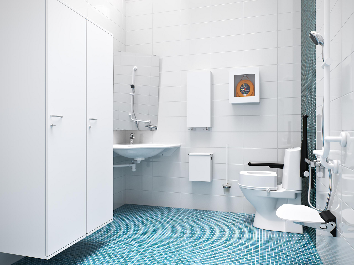 Wc-istuimen koroke Polaria Nivella 100