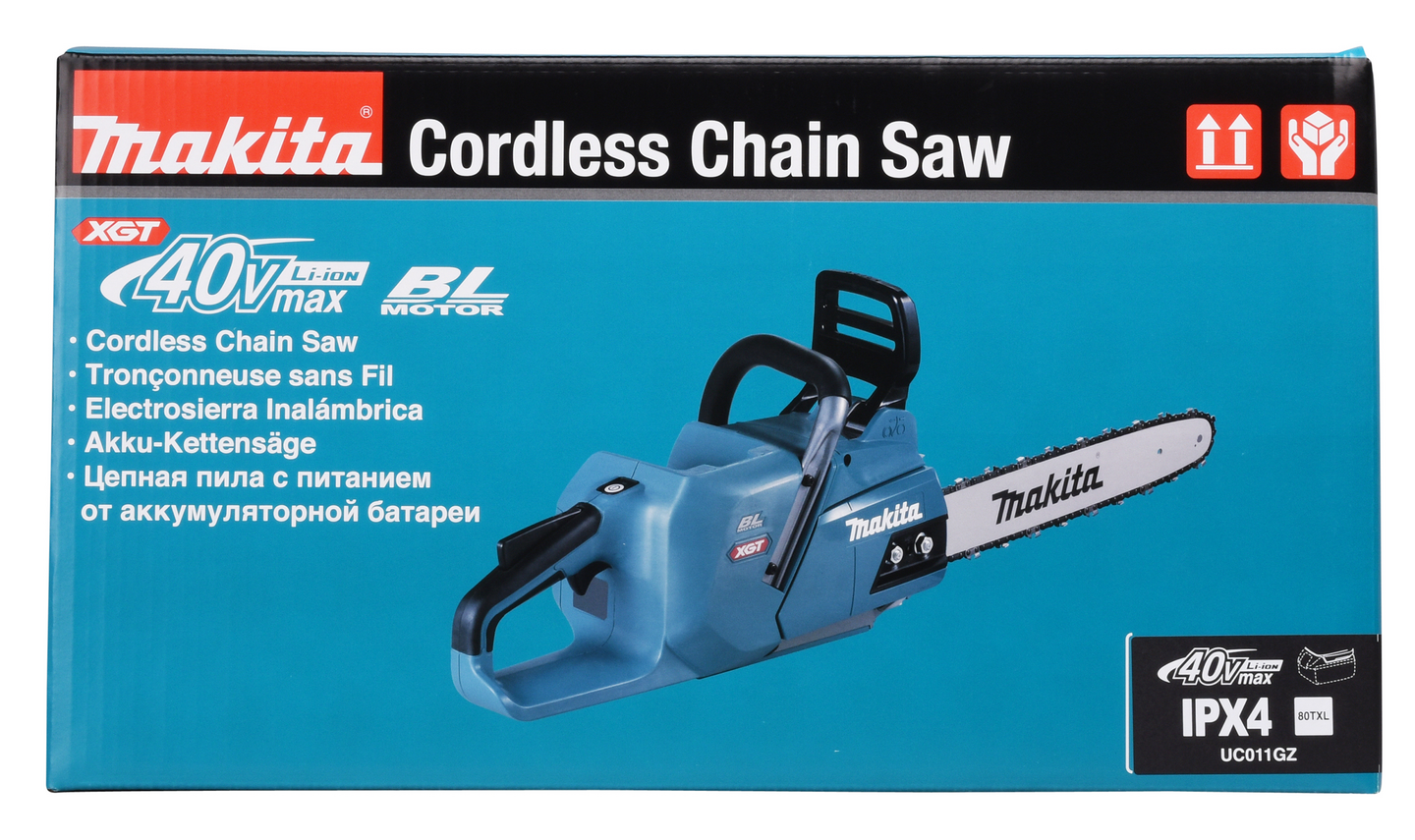 Akkuketjusaha Makita UC011GZ 40V XGT runko