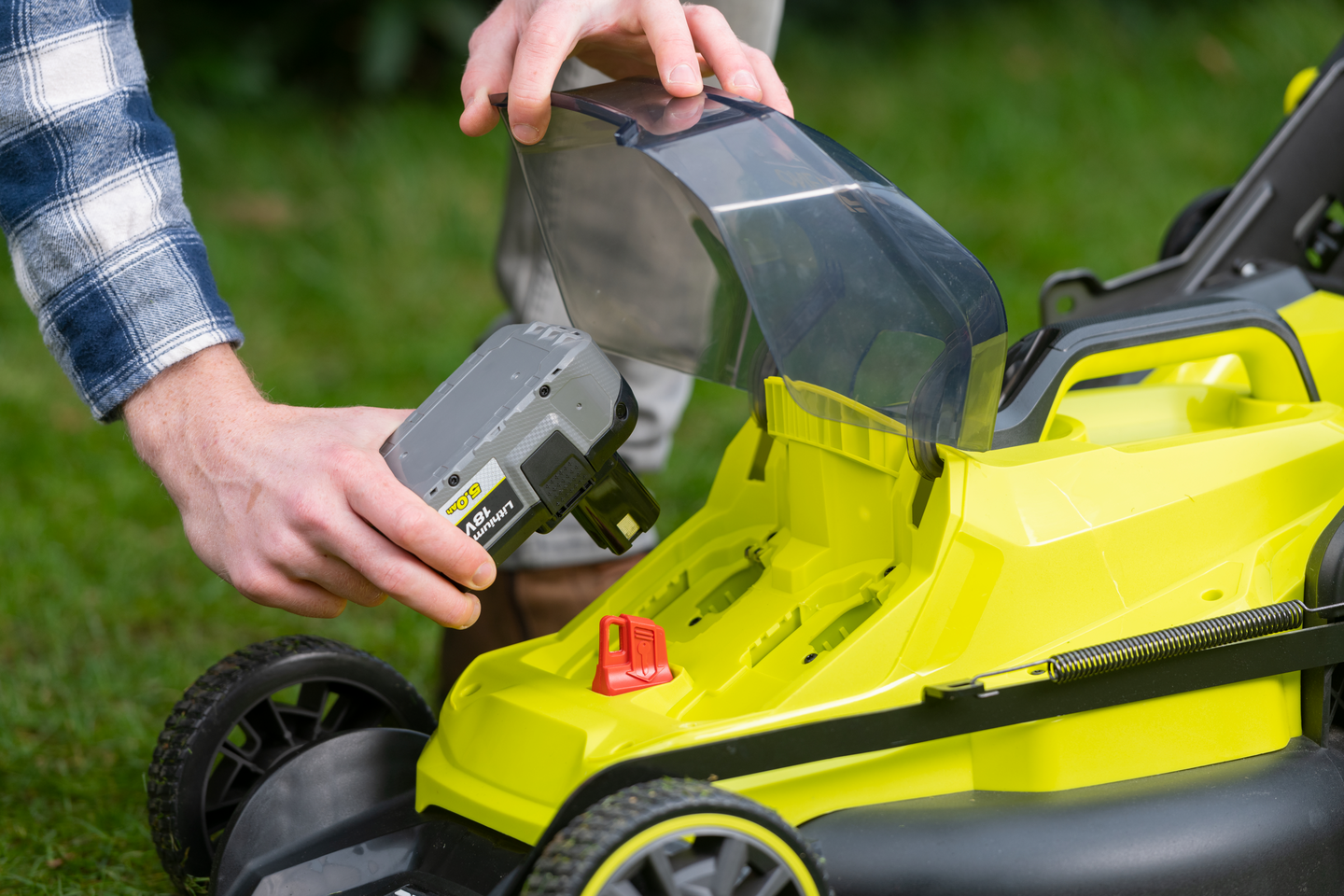 Ruohonleikkuri Ryobi RY18LMX40B-0 18V ONE+ HP runko