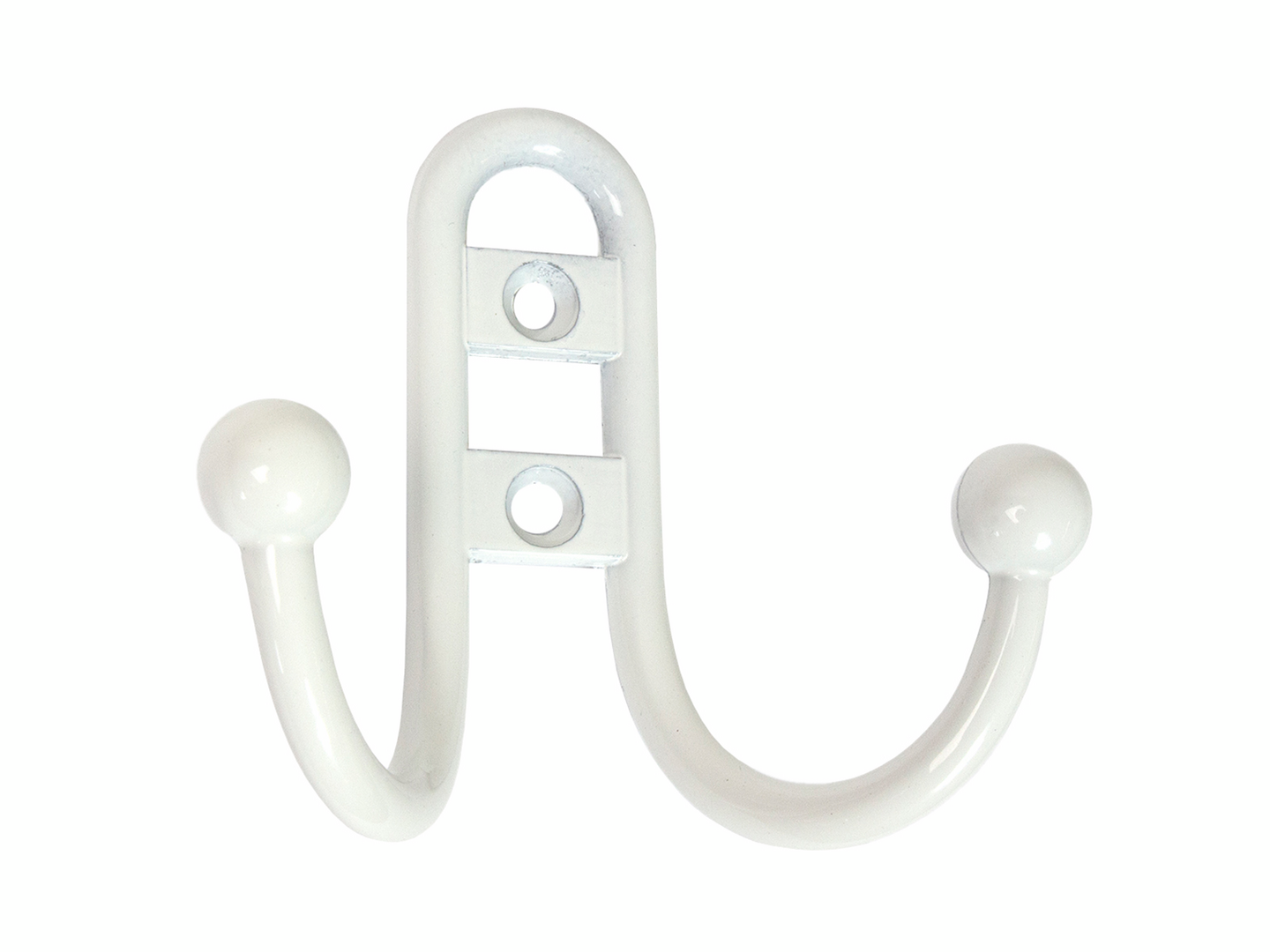 Vaatekoukku Cello Arona 70mm valkoinen