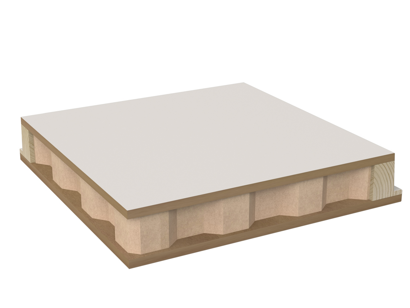 Sisäovi Swedoor Steady 411 lujalaakaovi maalattu valkoinen