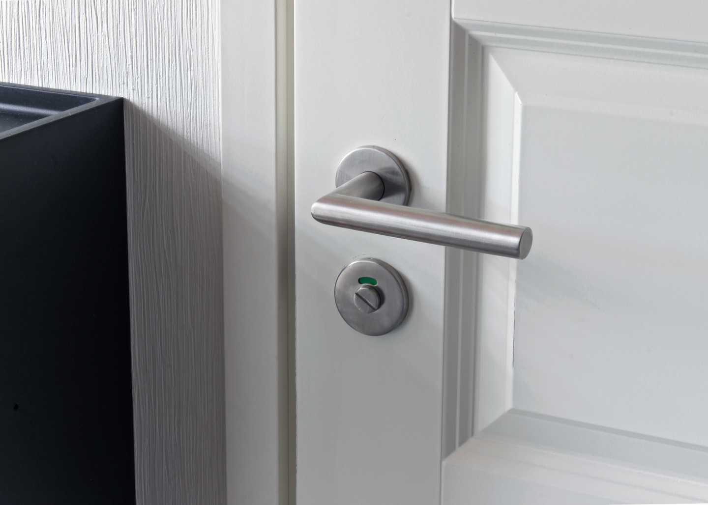 Sisäoven painike Cello A1800 harjattu teräs