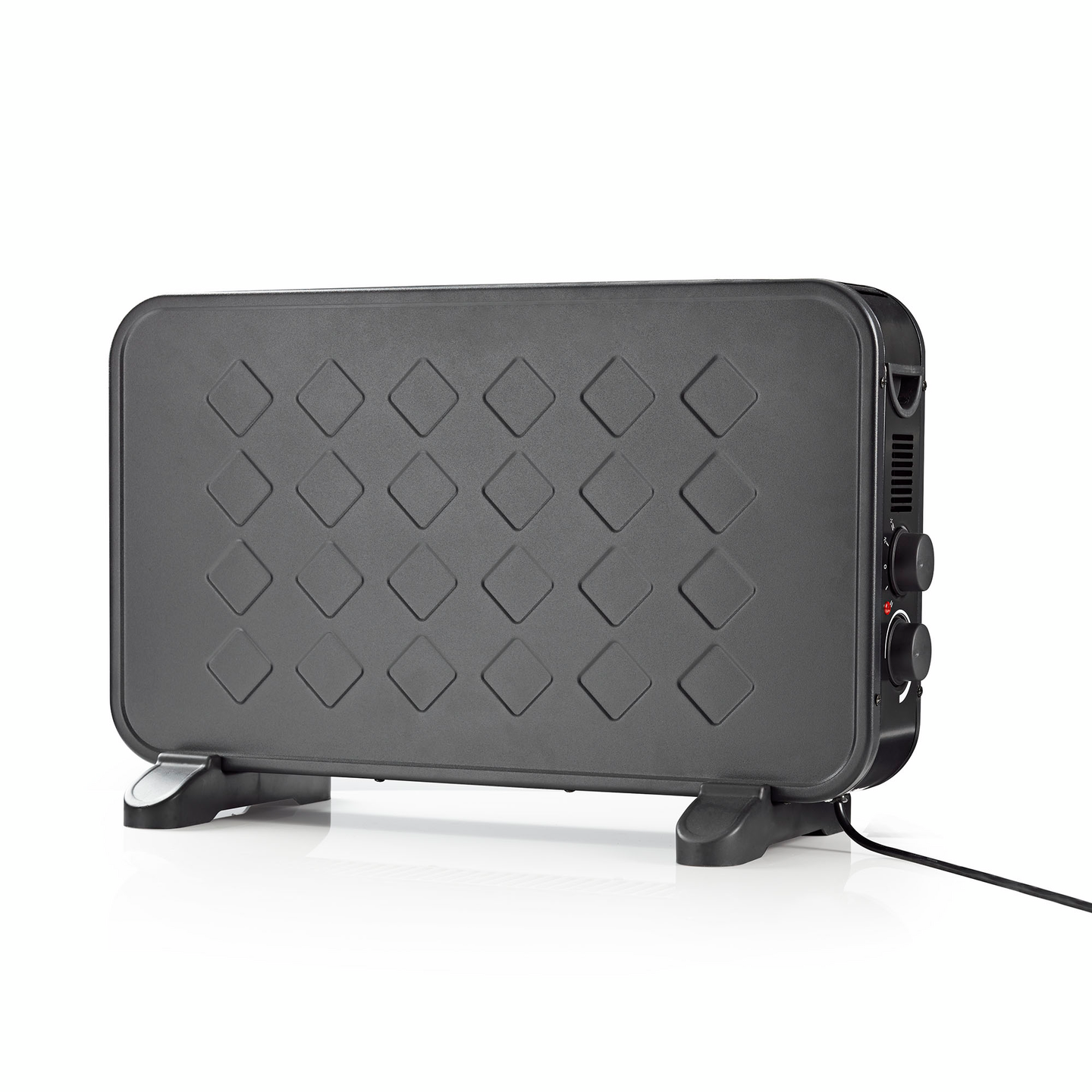 Konvektiolämmitin Nedis 2000W 2 lämpöasetusta turbotoiminto termostaatti